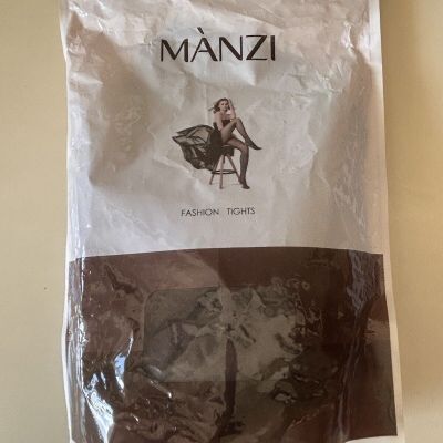 New ~ Manzi I'm The Tights 2 Pairs Pack Coffee  Tights Women Size XL