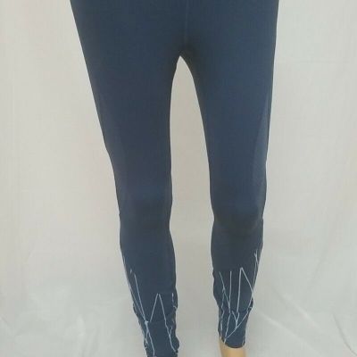 SHAPE LEGGINGS XS BLUE FITNESS ACTIVEWEAR YOGA CAPRI LENGTH