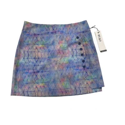 Lija W0men's Golf Skirt Athleisure Style - Purple Print - Sz 6