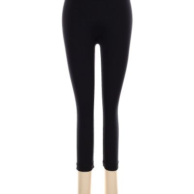 Say What? Women Black Leggings M