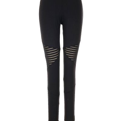 Rune NYC Women Black Leggings S