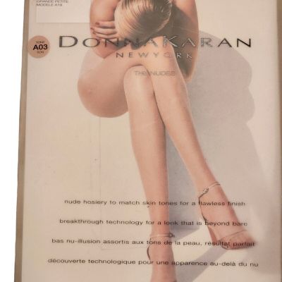 Donna Karan Hosiery The Nudes Size Plus Petite Control Top Tone A03 StyleA19 New