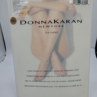 Donna Karan Hosiery The Nudes: Small Control Top OAO69  PETITE B04 OPEN