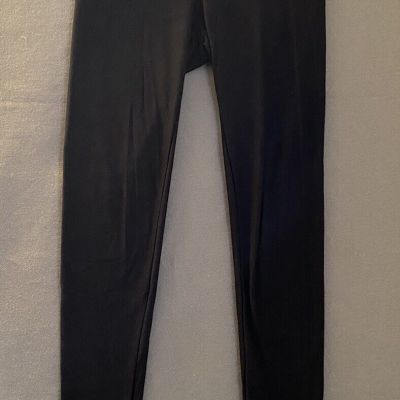 Orvis Leggings Womens Medium Classic Collection Black Stretch Soft Skinny Lounge