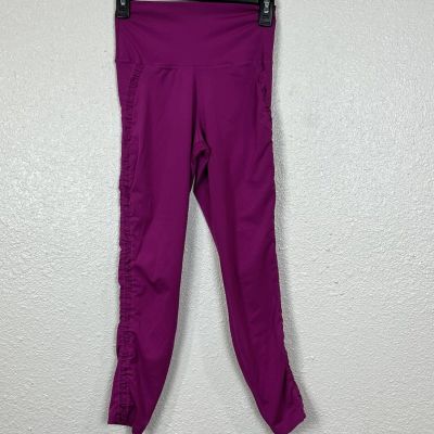 Nike Leggings Womens Small Workout Gym Stretch Lightweight Elastic Casual Purple