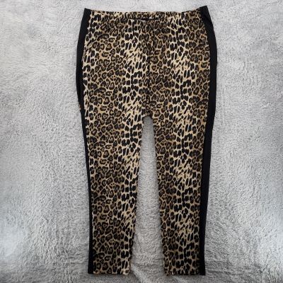 Torrid Women Pants Plus Size 4 Leopard Print Legging
