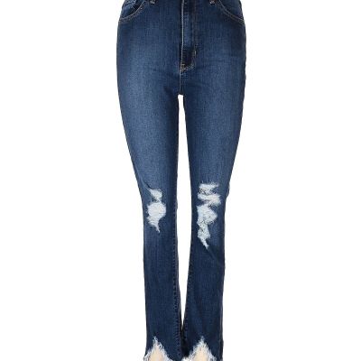 Just Black Women Blue Jeggings 28W