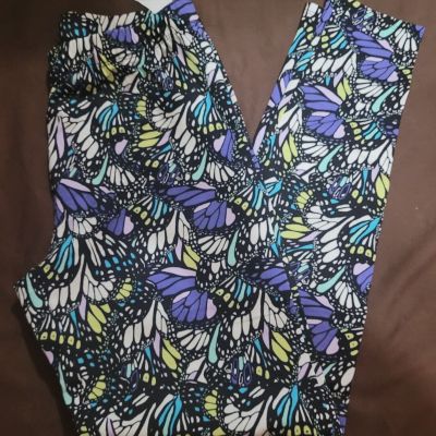 No Boundaries Small Juniors 3-5 Butterfly Leggings