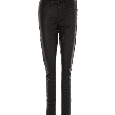 Aqua Women Black Jeggings XS