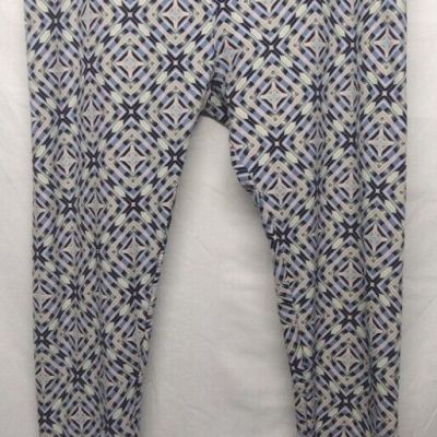 Lularoe Tall Curvy Geometric All Over Print Leggings Women's (31x28)