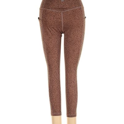 Athleta Women Brown Leggings S