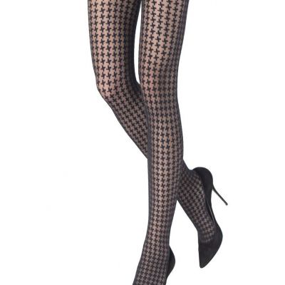 Emilio Cavallini Small Pied De Poule Tight Women's