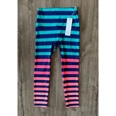 NWT K-Deer High-Waisted Stripe Leggings