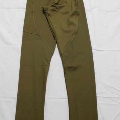 Activera Women's High-Waisted Active Workout Leggings LC7 Olive Medium NWT