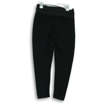 Zara Womens Black Pull-On Ankle Leggings Pants Size XL