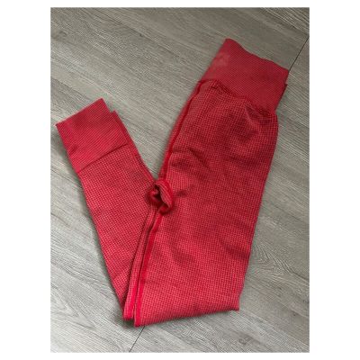 Pink By Victorias Secret Red Legging Size Small