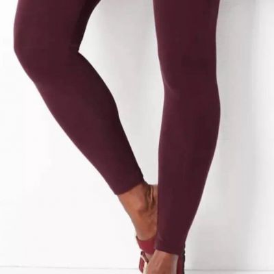 J.JILL WOMEN'S BAYBERRY PIMA COTTON ANKLE LENGTH LEGGINGS Sz M