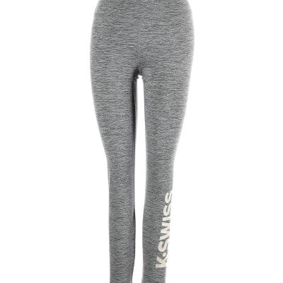 K-Swiss Women Gray Leggings XS