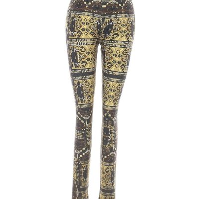 Assorted Brands Women Gold Leggings M