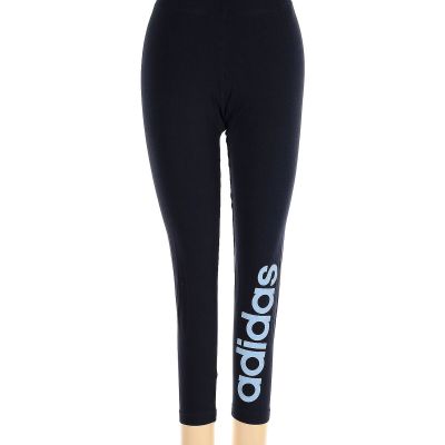 Adidas Women Blue Leggings XS