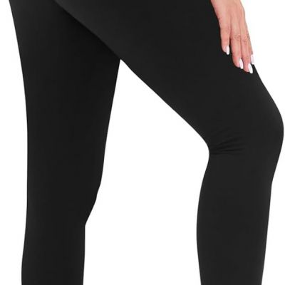 High Waisted Leggings for Women - Soft Tummy Control No See-Through Yoga Pants f