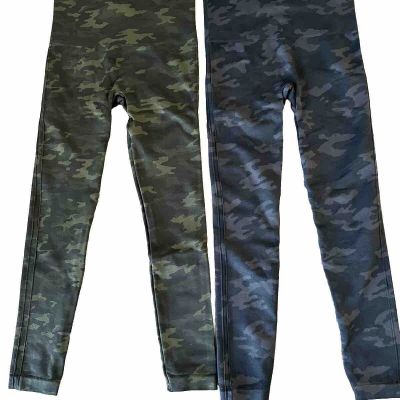 Spanx Seamless Camo Leggings 2x Lot  Size Small S