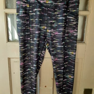 Pro Player Woman's Crop Active Wear Leggings Size 1X