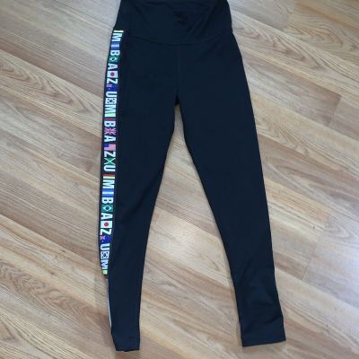 ZUMBA Wear  Leggings  Lot Of 2 - Medium Black High Rise Work Out