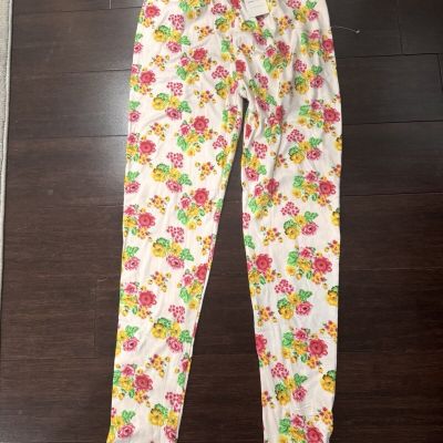 Docele Fashion Floral Leggings, One Size, Very Soft.