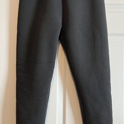 Cozie's Women’s Sherpa Lined Fleece Ankle Leggings Gray Size Small