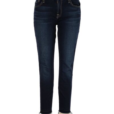 7 For All Mankind Women Blue Jeggings 30W