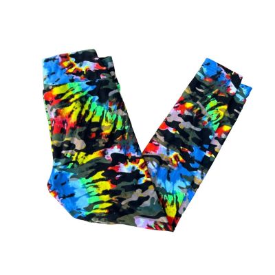 NOBO Juniors Bright Hippie Tye die Legging size Large 11-13