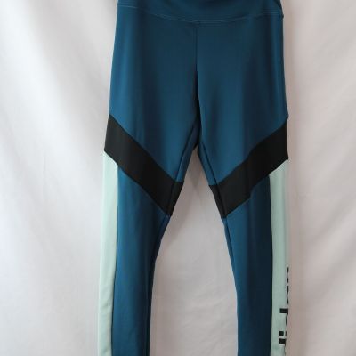 Adidas Women's Teal/Blue Cropped Leggings sz S