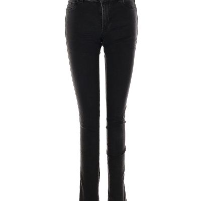 White House Black Market Women Black Jeggings 4