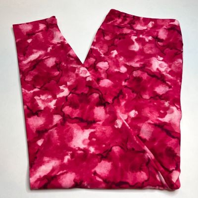 NEW LuLaRoe TC2 Leggings PINK PURPLE Sexy Diva TIE DYE Colorful Tropical MARBLE