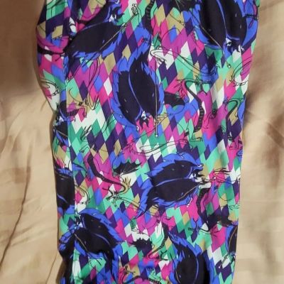 Lularoe TC2 NWOT Maleficent  Leggings (#L81)