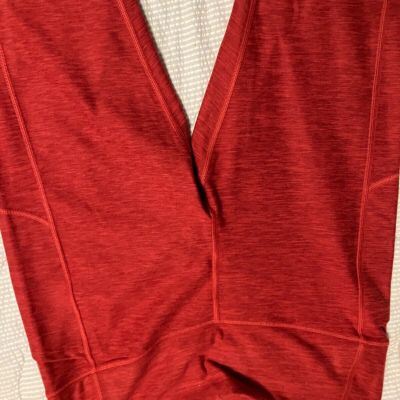 Victoria's Secret 3/4 leggings Red Large NWOT