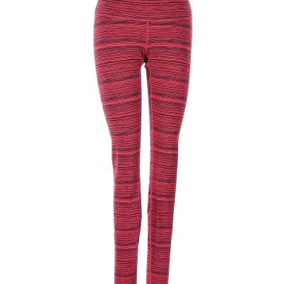 Lululemon Athletica Women Red Leggings 2