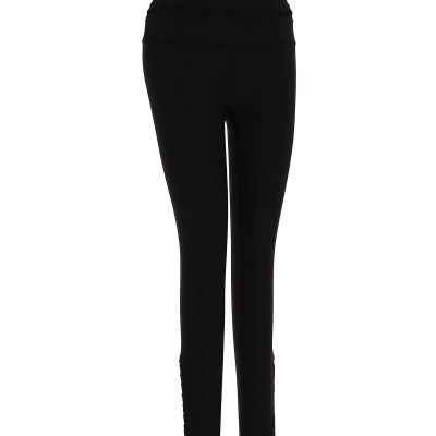 ALLFENIX Women Black Leggings S