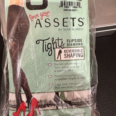 Spanx Tights Size 2 Diamond Black Shaping Love Your Assets By  New