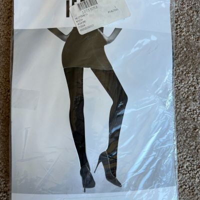 New in Box Wolford Fine Cotton Rib 15004 Mocca color Size S