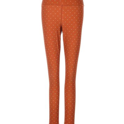 WeWoreWhat Women Orange Leggings S