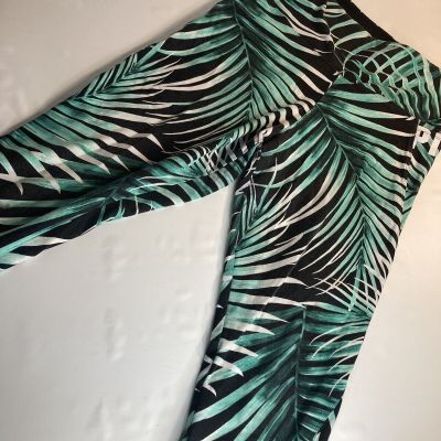 PINK Victoria secret Womens palm tree leggings small