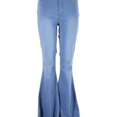 NWT Prettie Baddie Women Blue Jeggings 15