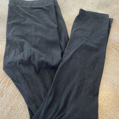 J. Crew Black Stretch Leggings Skinny Pull On Women's Size Medium Waist 32”