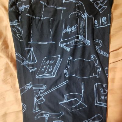 Lularoe TC2 Legal Profession Leggings (#L78)