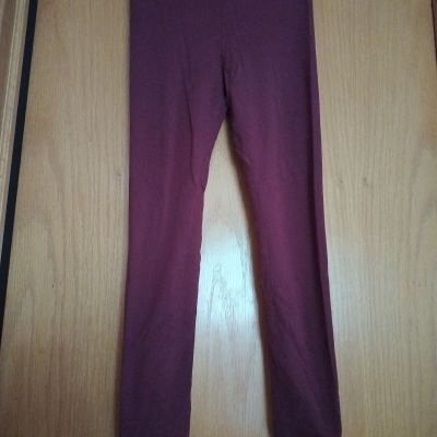 Forever 21 Burgundy Legging Size Medium