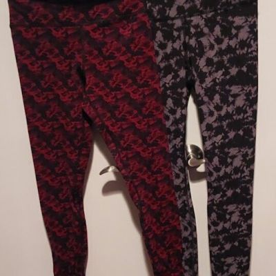 2 Pairs of CRZ Yoga  Leggings Pants Size XS 0/2 33 to 35 Inches Long