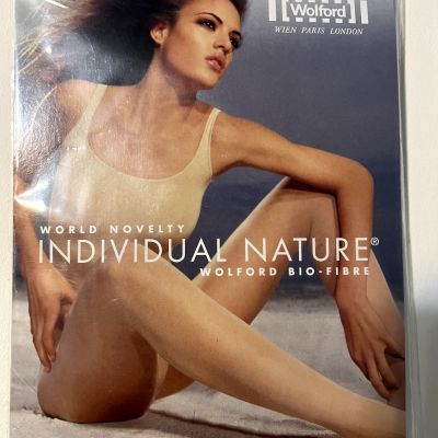 Wolford Individual Nature Tights Color: Nude Size: Medium 18295-4545 Brand New