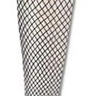 Hanes Womens Classic  Fishnet Black Med Tall 5'2